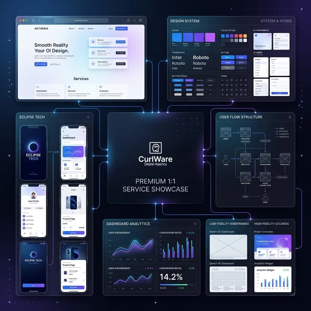 Why Choose CurlWare for UX/UI Design?